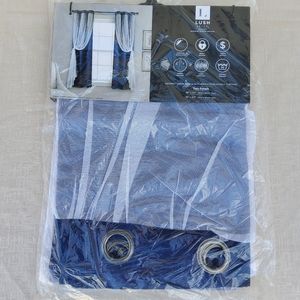 Lush Decor Grommet Sheer/Blackout Window Curtians